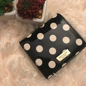 Kate Spade Polka Dot Fold Wallet